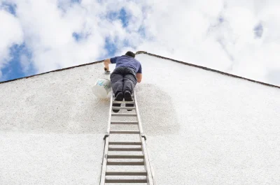 Peinture extérieure au Boulay — façades et ravalement